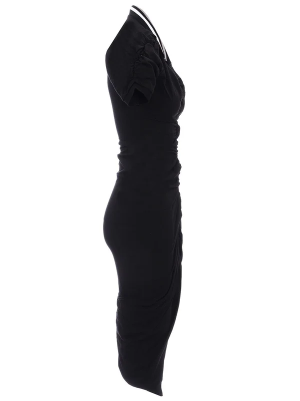 Pulling Puff Sleeve Dress - Image 3