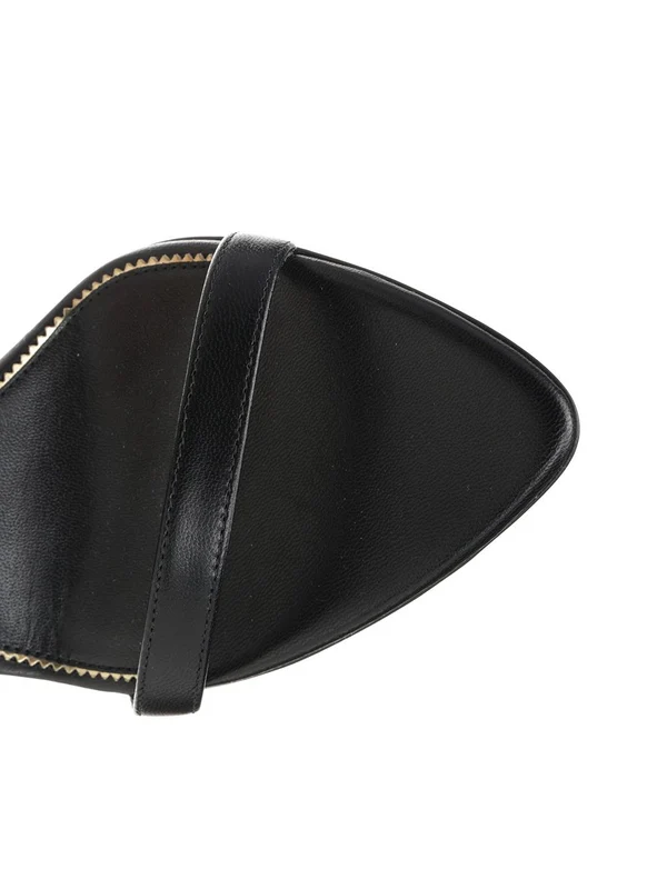 Pointed Leather Sandal Heel - Image 4