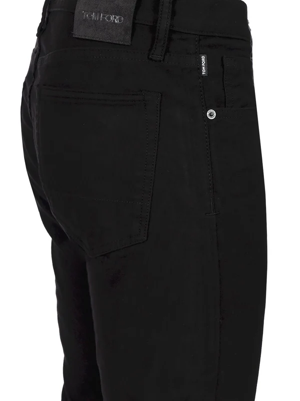 Slim Fit Denim Pants - Image 3
