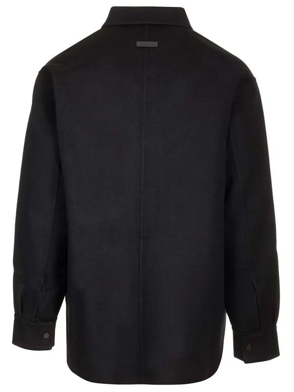 Wool Cashmere Over Shirt - Image 2