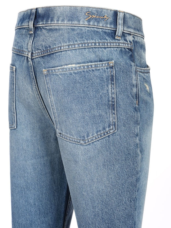 Faded Slim Fit Denim Pants - Image 4