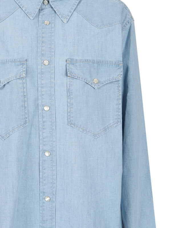 Vasco Washed Denim Shirt - Image 4