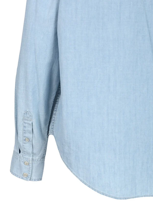Vasco Washed Denim Shirt - Image 5