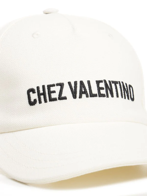 Embroidered Logo Cotton Baseball Cap - Image 3