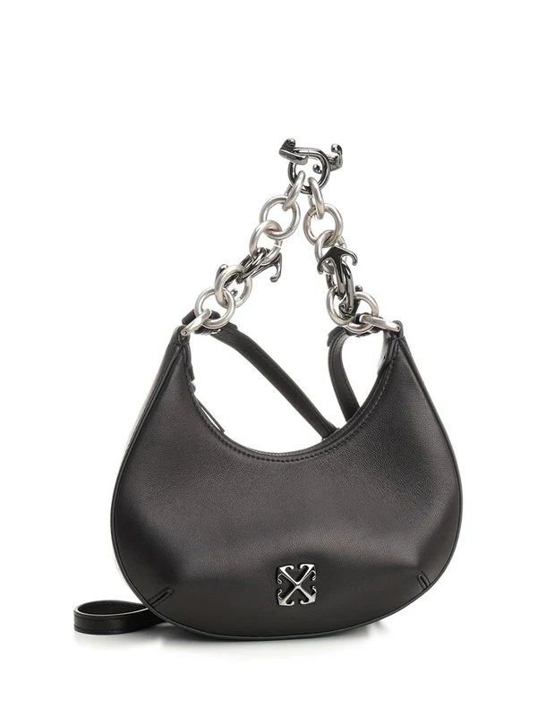 Hemisphere Leather Shoulder Bag - Image 2