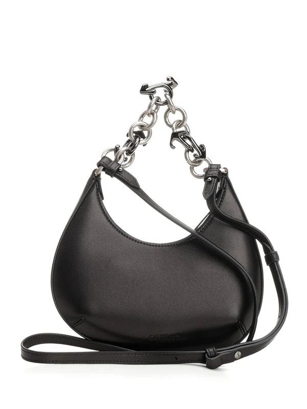 Hemisphere Leather Shoulder Bag - Image 3