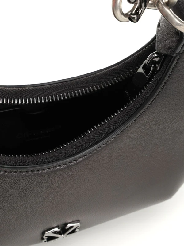 Hemisphere Leather Shoulder Bag - Image 4