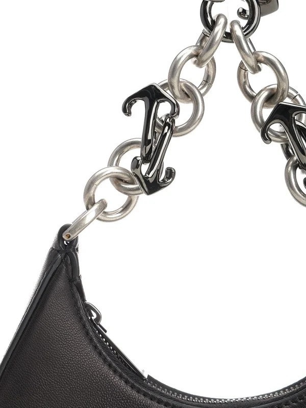 Hemisphere Leather Shoulder Bag - Image 5