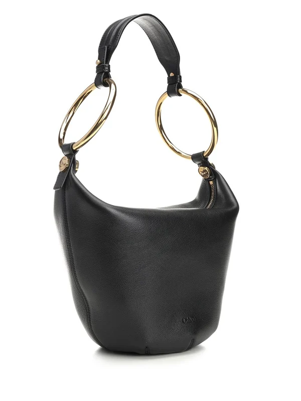 Bracelet Leather Shoulder Bag - Image 2