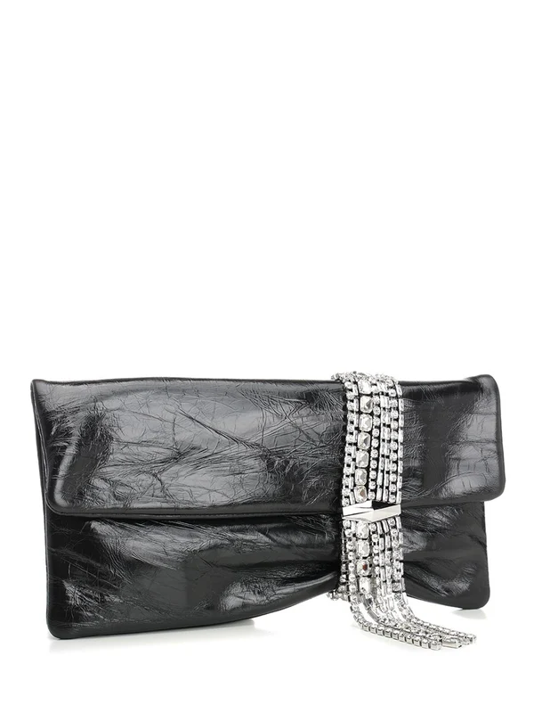 ZANDRA Satin Clutch Bag - Image 2