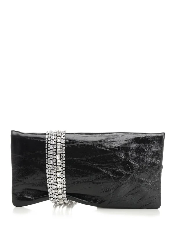 ZANDRA Satin Clutch Bag - Image 3
