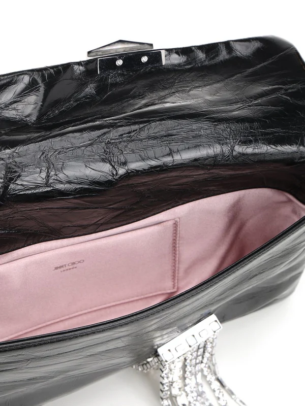 ZANDRA Satin Clutch Bag - Image 4
