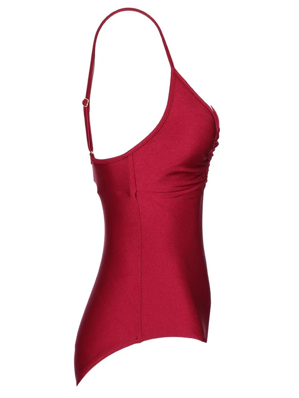 V-neck One-piece Swimsuit - Image 3