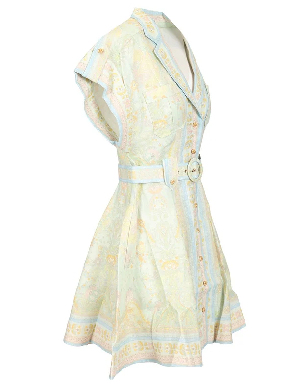 Acacia Linen Shirt Dress - Image 3