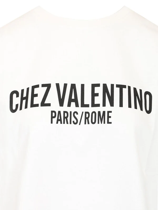 Chez Logo Printed Short Sleeve T-shirt - Image 3