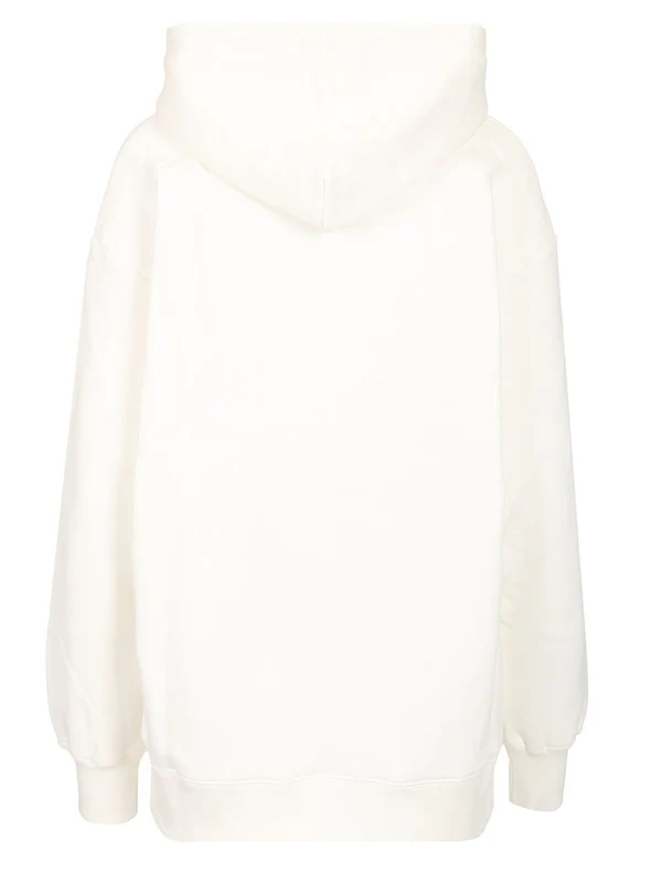 Chez Logo Printed Cotton Hoodie - Image 2