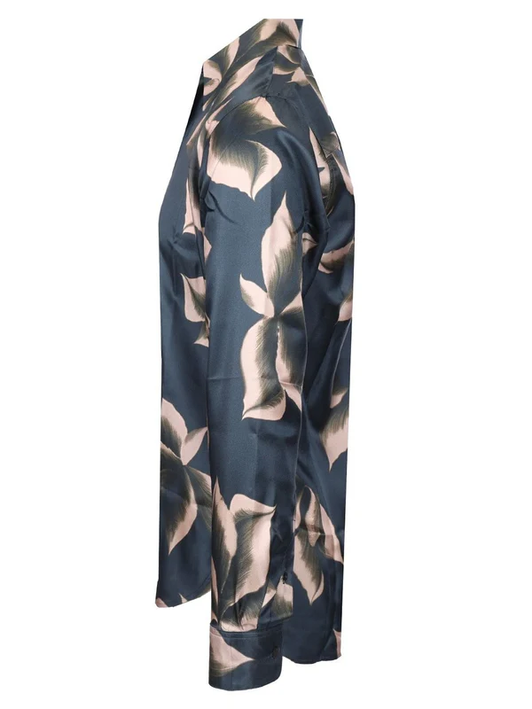 CARVIES Printed Silk Shirt - Image 3