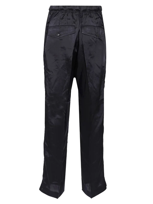 Drawstring Viscose Pants - Image 2