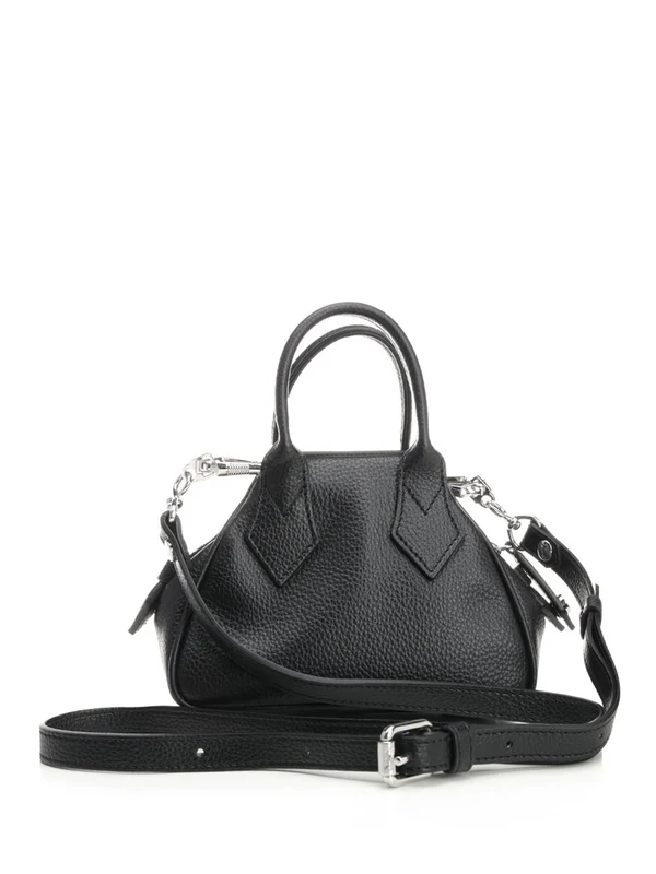 Yasmine Mini Leather Shoulder Bag - Image 3