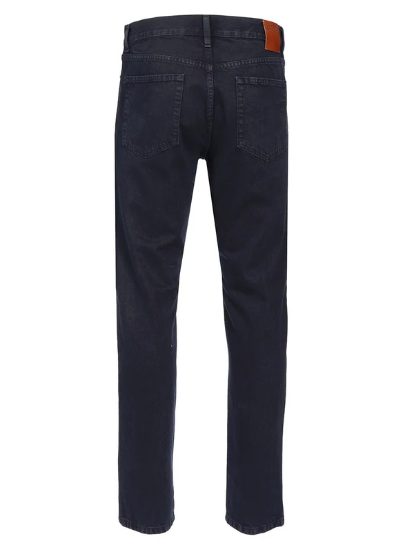 Classic 5-Pocket Denim Pants - Image 2