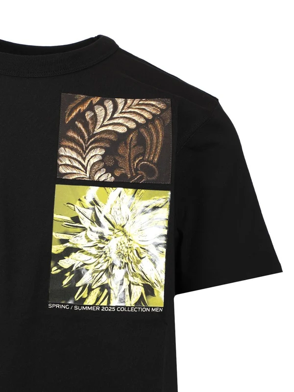 SPRING Printed Regular-Fit Short-Sleeve T-Shirt - Image 3