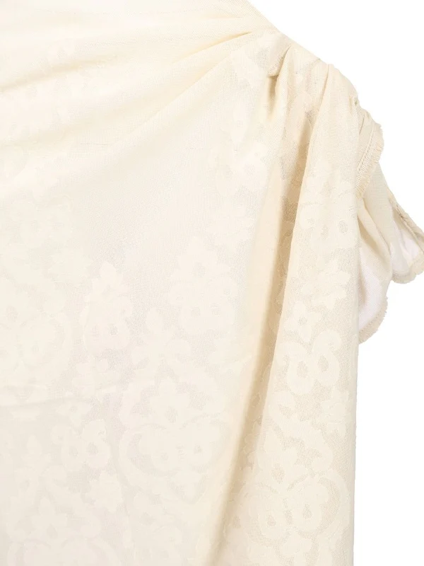Crochet Jacquard Cotton Skirt - Image 4