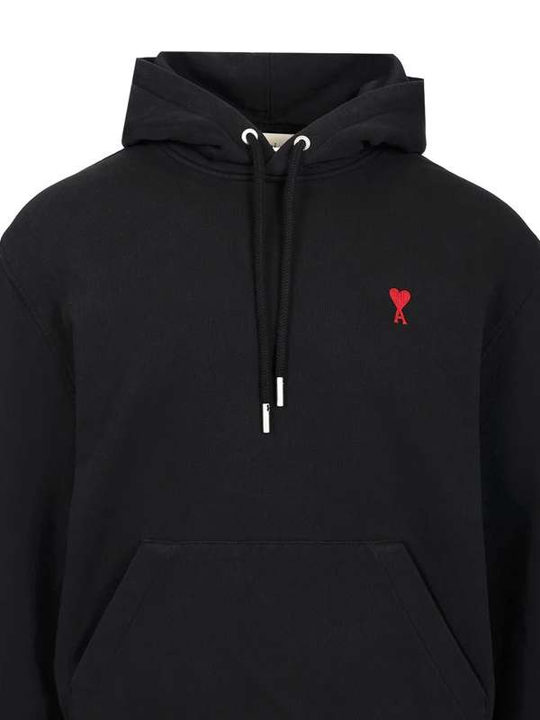 Embroidered Logo Cotton Hoodie - Image 4