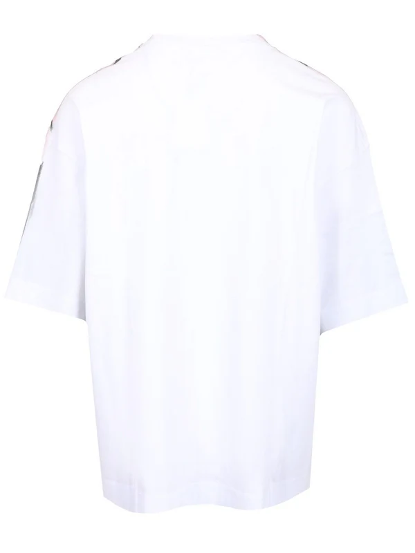 Printed Oversized Cotton Short-Sleeve T-Shirt - Image 2