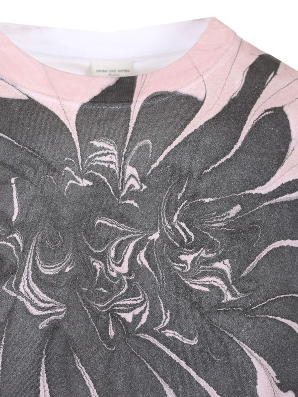 Printed Oversized Cotton Short-Sleeve T-Shirt - Image 3