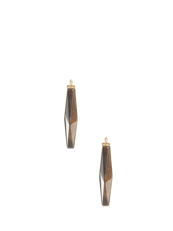 Diamond Link Earrings - Image 2