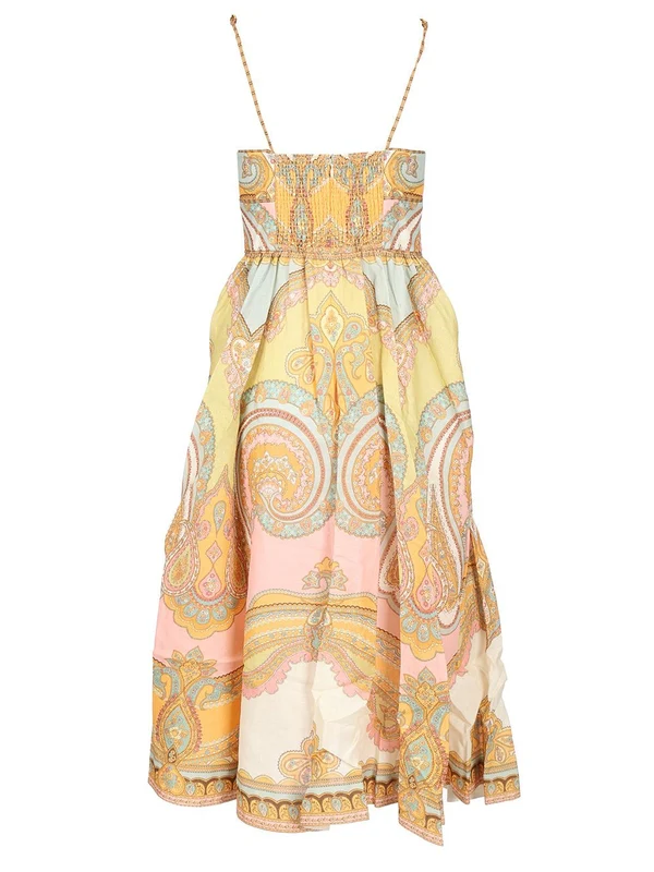 Maxine Linen Midi Dress - Image 2