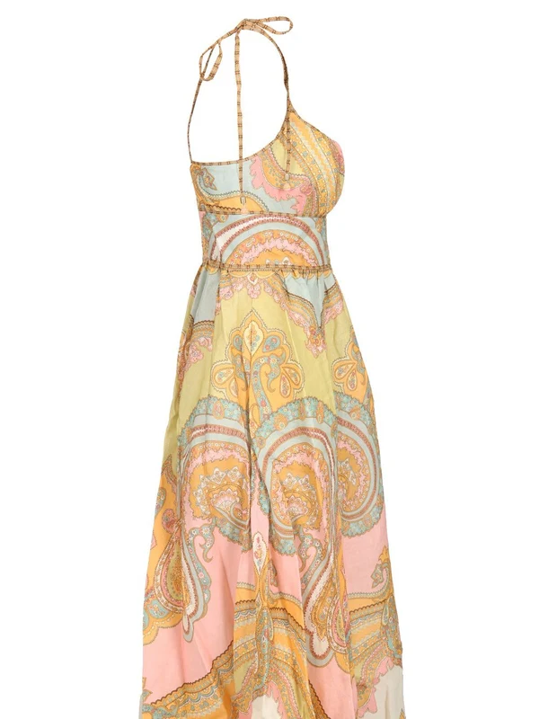 Maxine Linen Midi Dress - Image 3