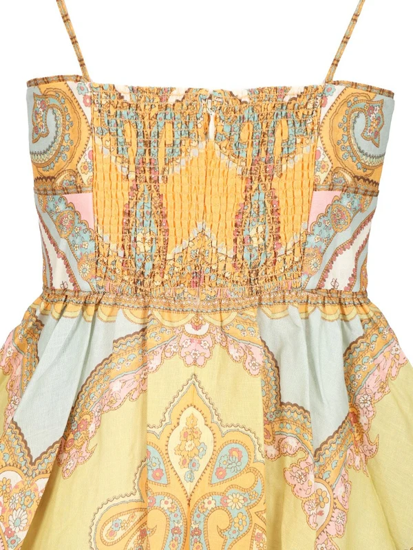 Maxine Linen Midi Dress - Image 5