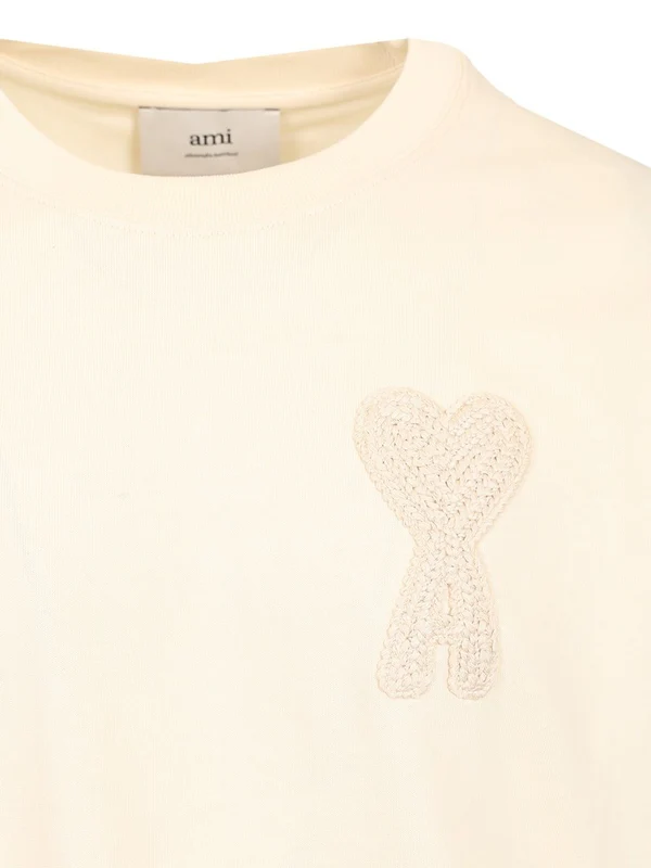 Embroidered Logo Cotton Short-sleeve T-shirt - Image 3