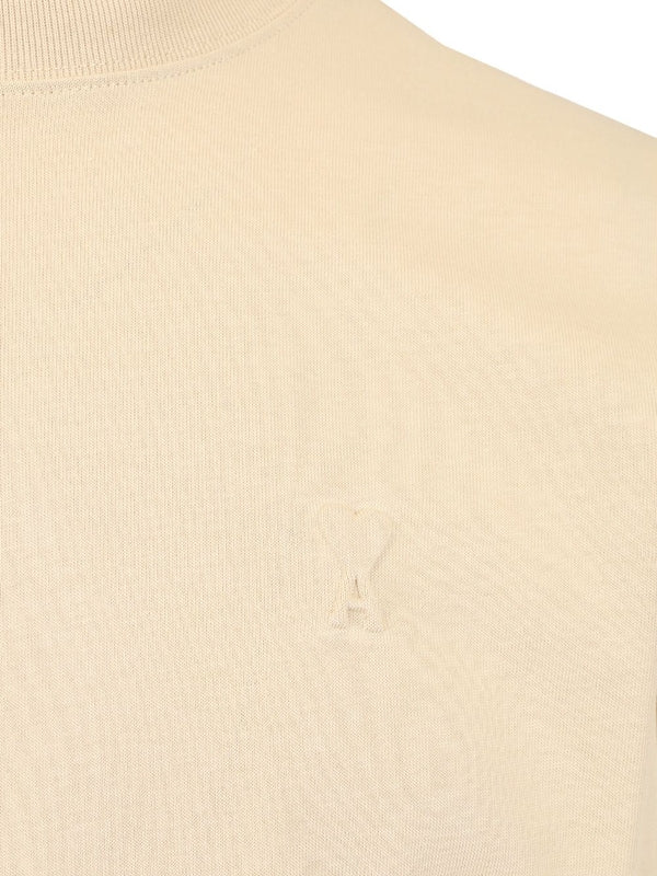 Embroidered Logo Cotton Short-sleeve T-shirt - Image 3