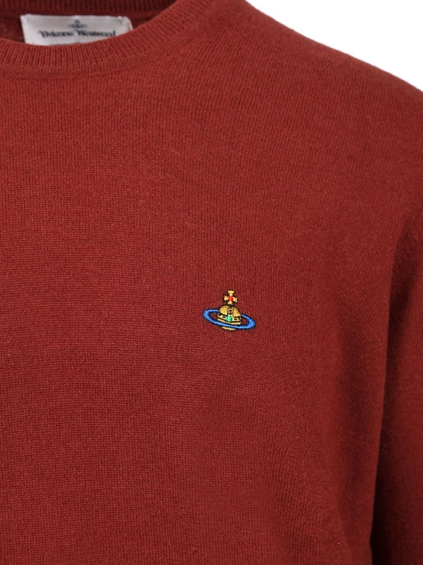 Alex Logo Crew Neck Wool Sweater - Image 4