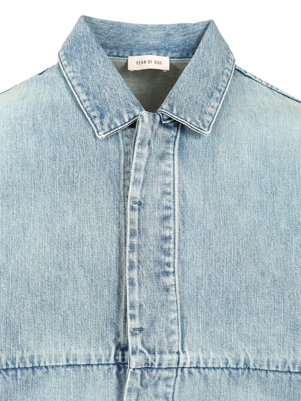 Denim Trucker Jacket - Image 4
