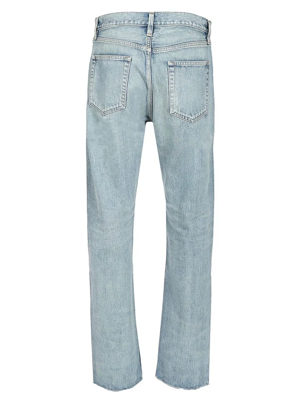 Classic 5-Pocket Denim Pants - Image 2