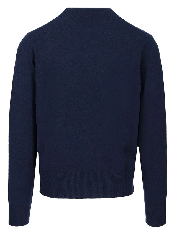 Alex Logo Crew Neck Wool Sweater - Image 2