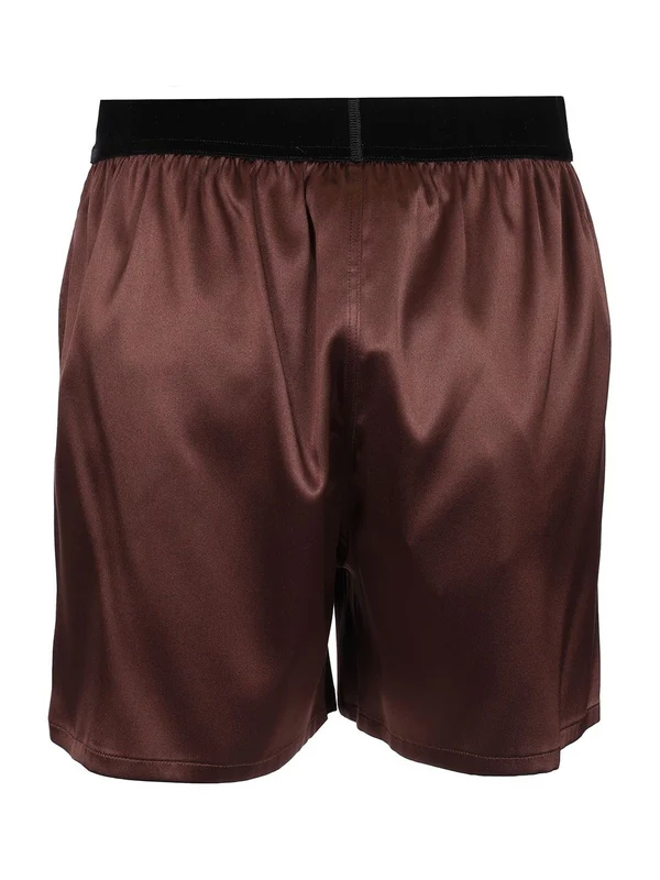 Silk Satin Boxer Shorts - Image 2