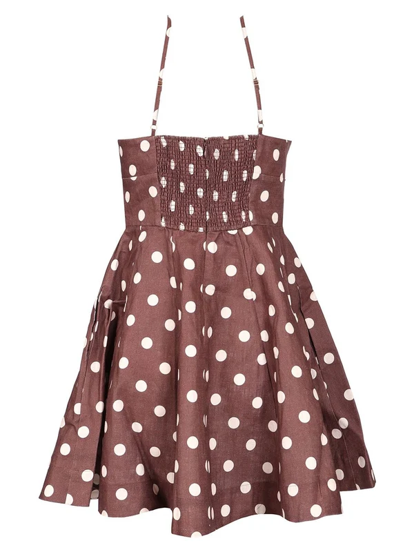 Acacia Polka Dot Pattern Dress - Image 2