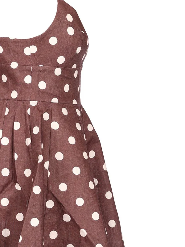 Acacia Polka Dot Pattern Dress - Image 4
