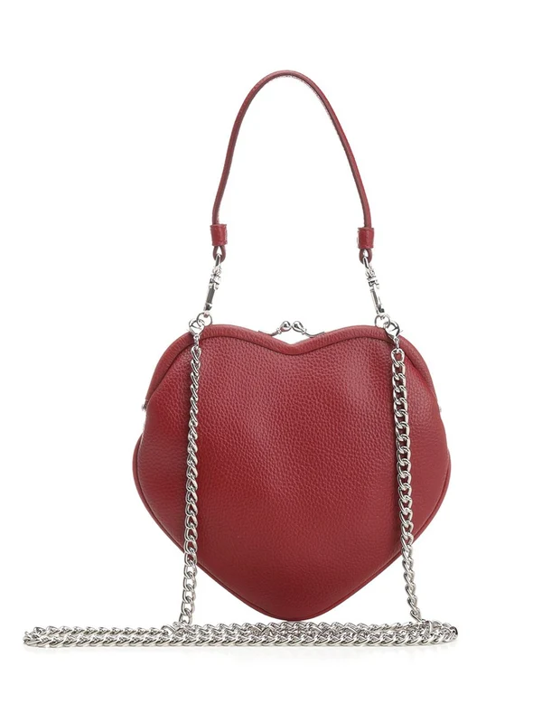 BELLE Metal Logo Shoulder Bag - Image 3