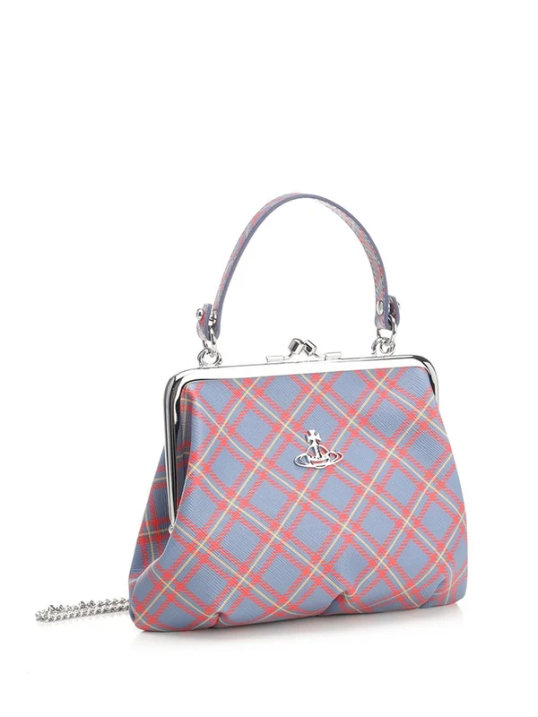 GRANNY FRAME Check Pattern Tote Bag - Image 2
