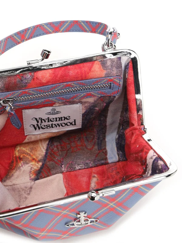 GRANNY FRAME Check Pattern Tote Bag - Image 4