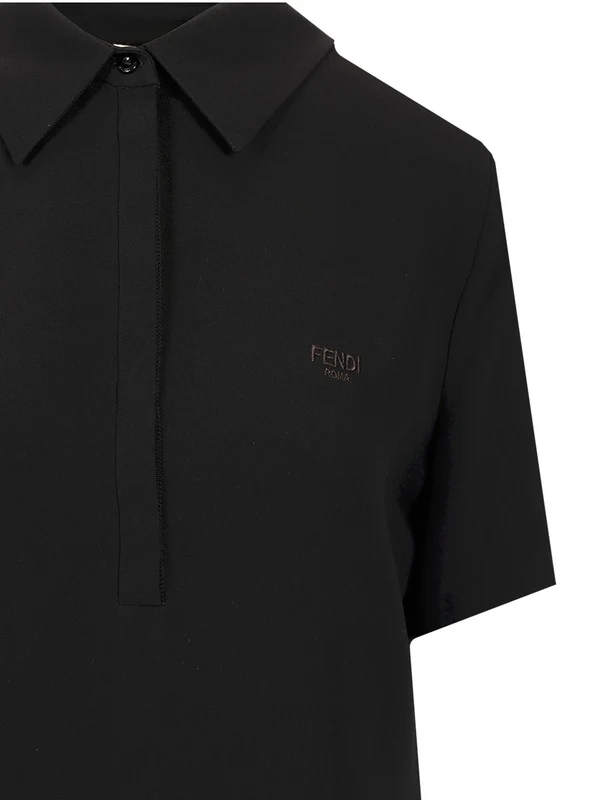 Embroidered Logo Short Sleeve Polo Shirt - Image 3
