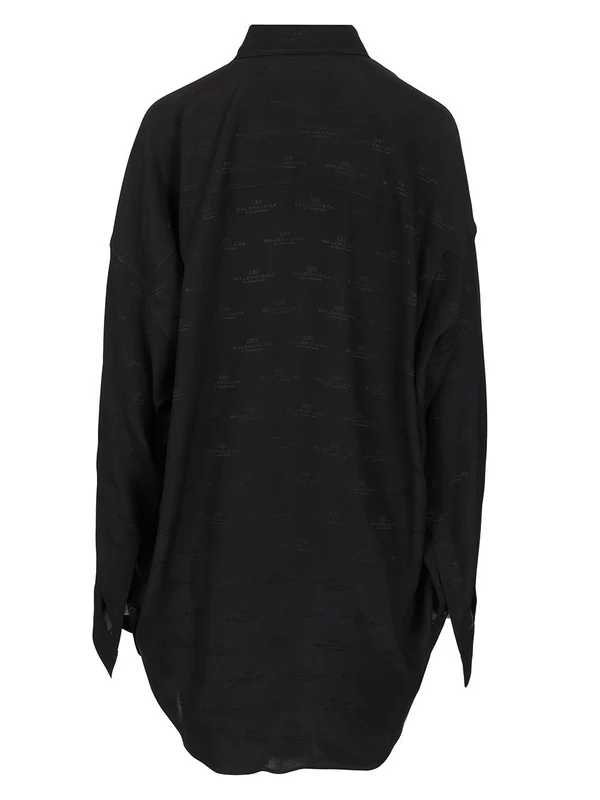 All-Over Logo Cocoon Shirt - Image 2