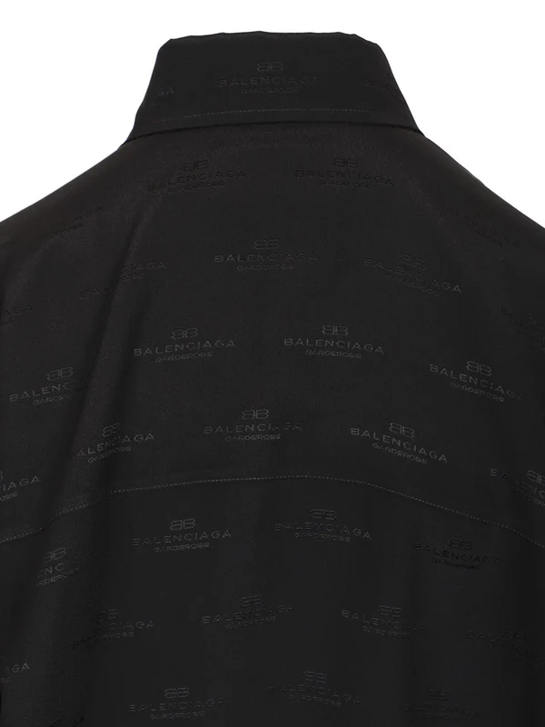 All-Over Logo Cocoon Shirt - Image 5