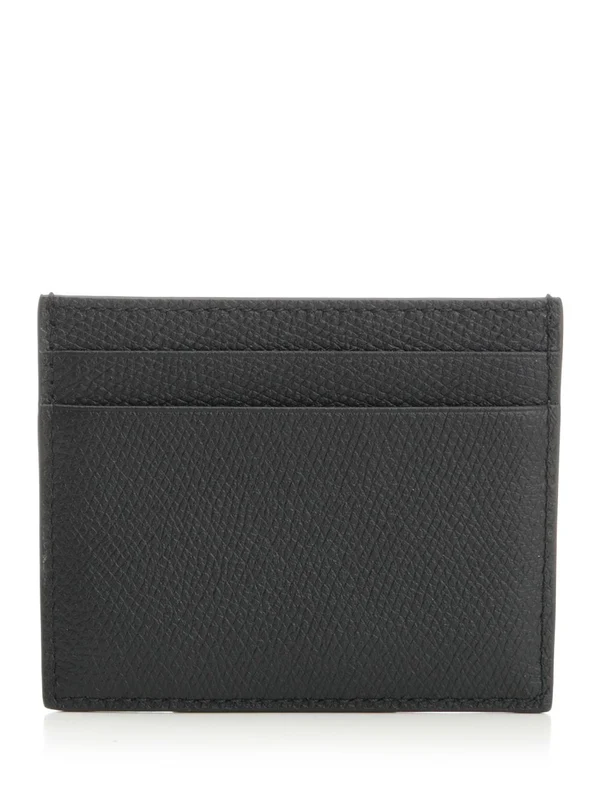 V Logo Leather Cardholder - Image 3
