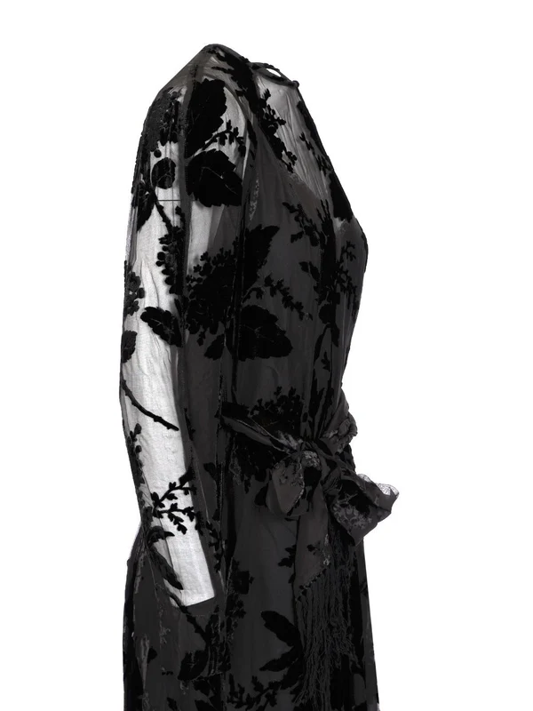 Burnout Sheath Maxi Dress - Image 3